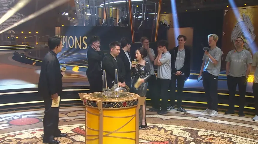 Team Spirit стала трехкратным чемпионом The International по Dota 2