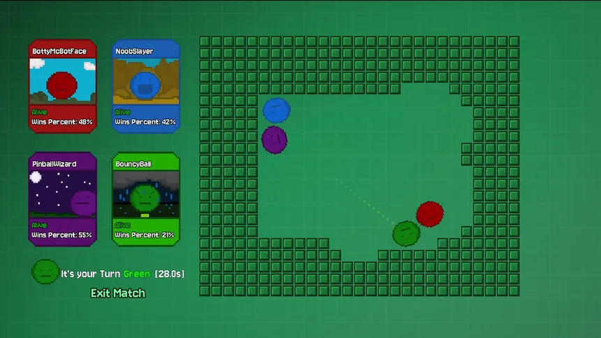 Скриншот 5 к игре Bouncy Ball Battle