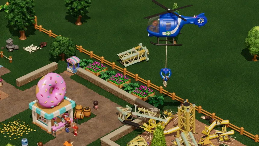 Скриншот 6 к игре RollerCoaster Tycoon Wonderworks