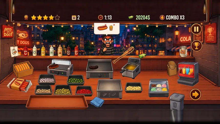 Скриншот 7 к игре Hot Dog Simulator: Food Truck