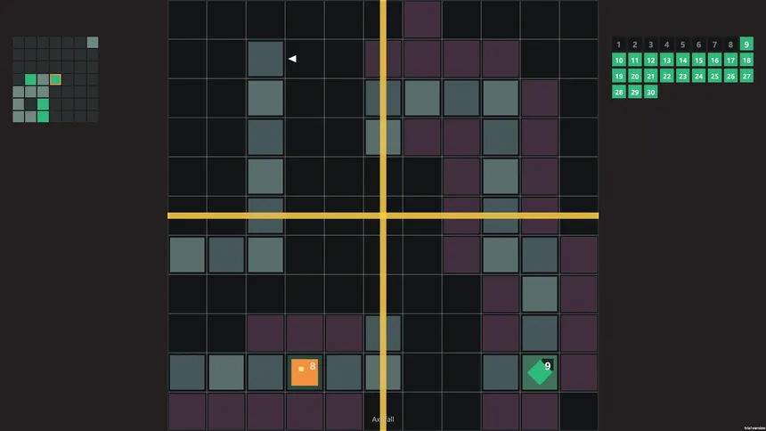 Скриншот 5 к игре AXIS FALL