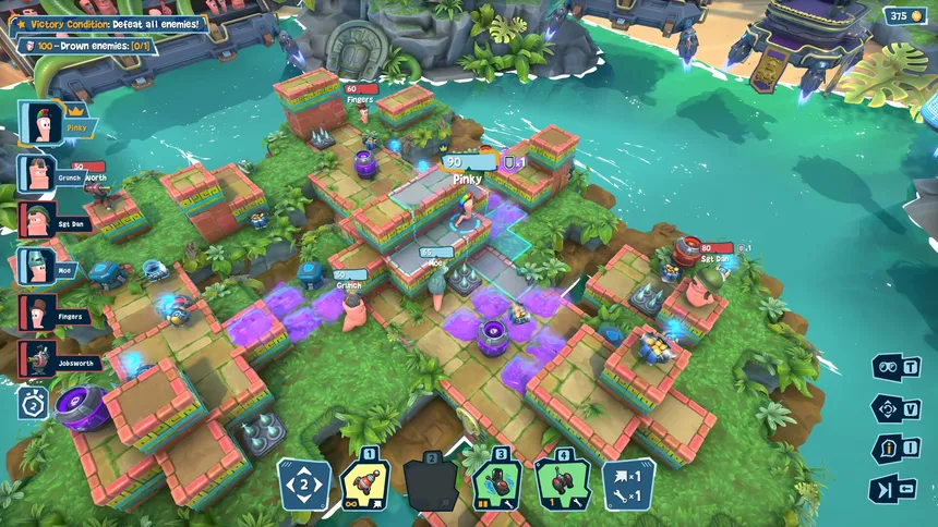 Скриншот 5 к игре Worms: Galactic Tactics