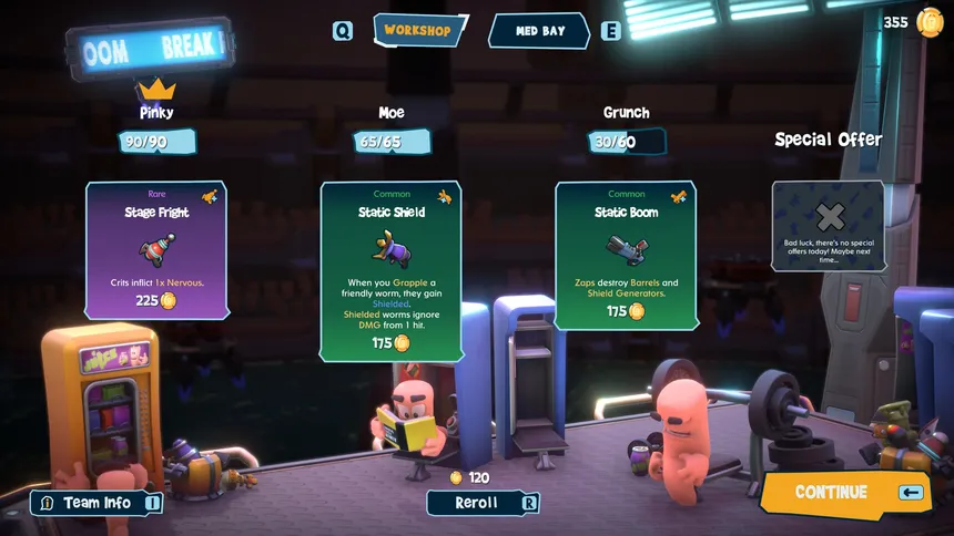 Скриншот 8 к игре Worms: Galactic Tactics