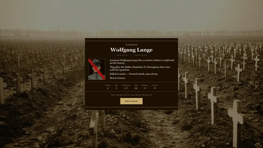 Скриншот 7 к игре Wings of the Western Front