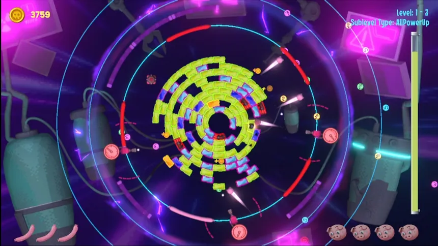 Скриншот 5 к игре Porkanoid