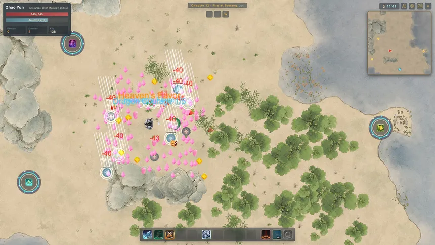 Скриншот 6 к игре Peach Garden Survivors: Restore the Han