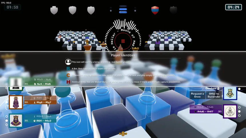 Скриншот 6 к игре Enkhbayar's Olympiad Chess: Multi-Board Team Matches