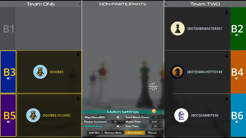 Скриншот 8 к игре Enkhbayar's Olympiad Chess: Multi-Board Team Matches