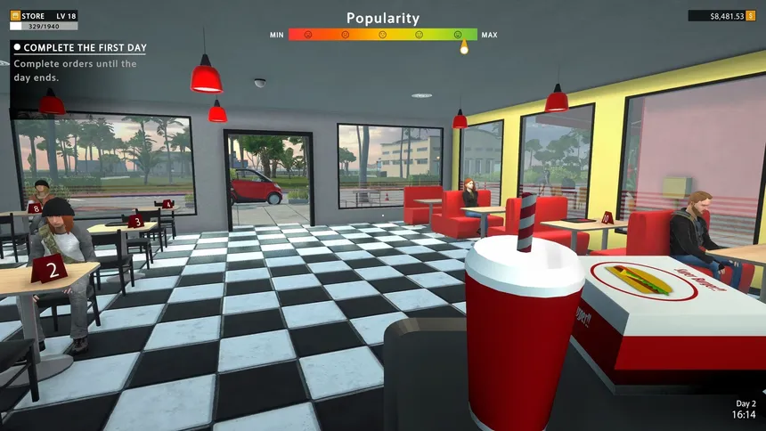 Скриншот 8 к игре Street Food Restaurant Owner