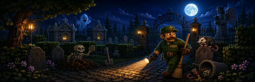 Скриншот 6 к игре Graveyard Shift