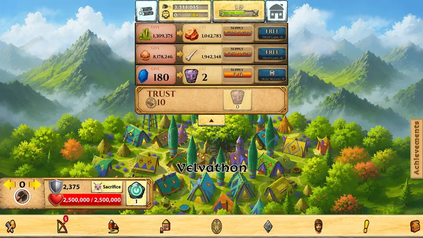 Скриншот 6 к игре Primal Clicker: Build, Hunt, Explore