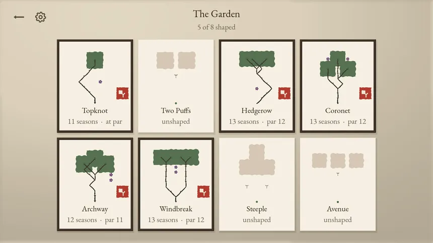 Скриншот 7 к игре Topiary: A Pruning Puzzle