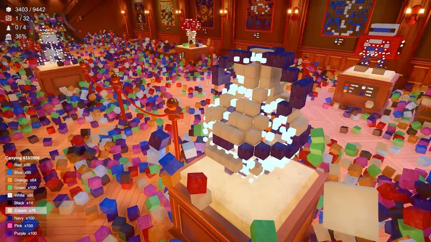 Скриншот 7 к игре Pixel Chaos: Tidy Up the Museum