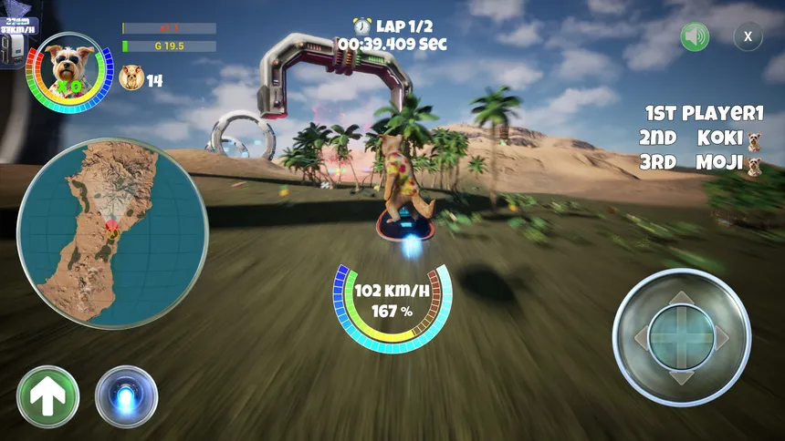 Скриншот 6 к игре PupRacers