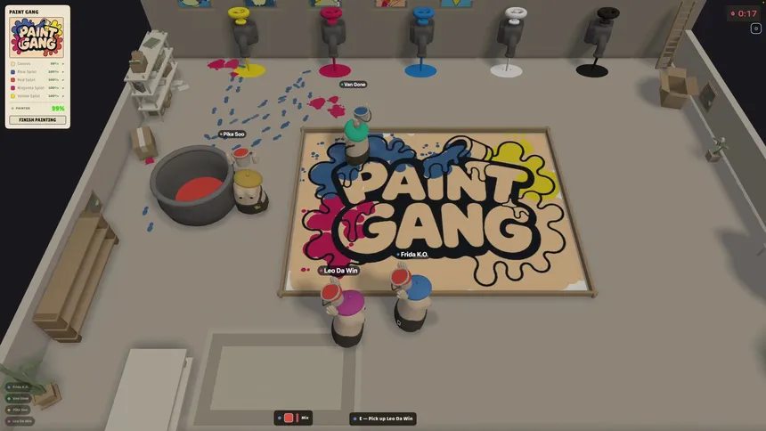 Скриншот 5 к игре Paint Gang