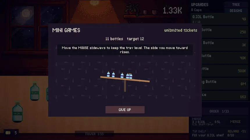 Скриншот 6 к игре Flippin' Bottles