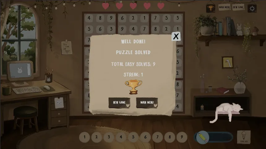 Скриншот 5 к игре Sudoku Nook