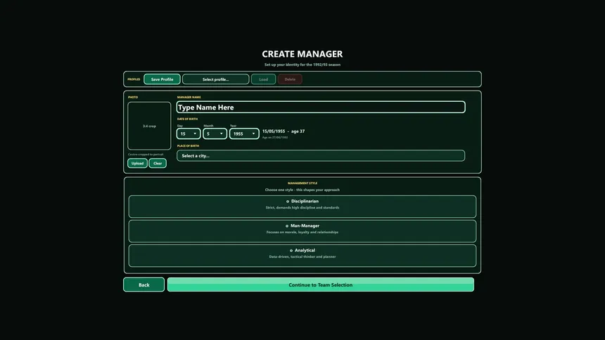 Скриншот 5 к игре Retro Club Dynasty Season 92/93