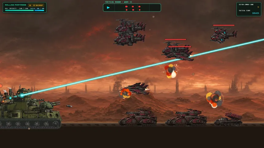 Скриншот 5 к игре Rolling Fortress