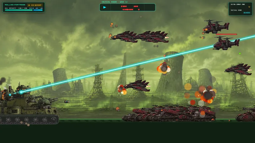 Скриншот 6 к игре Rolling Fortress