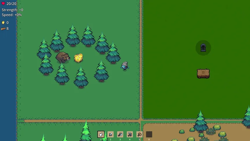 Скриншот 5 к игре Corrupted Wilds: Grid Survival