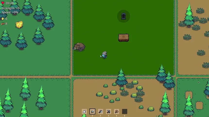 Скриншот 6 к игре Corrupted Wilds: Grid Survival