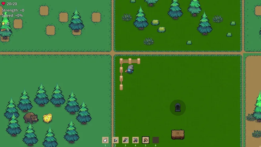 Скриншот 7 к игре Corrupted Wilds: Grid Survival