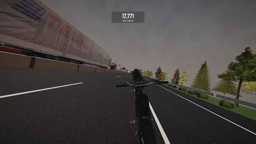 Скриншот 5 к игре Wheelie Run