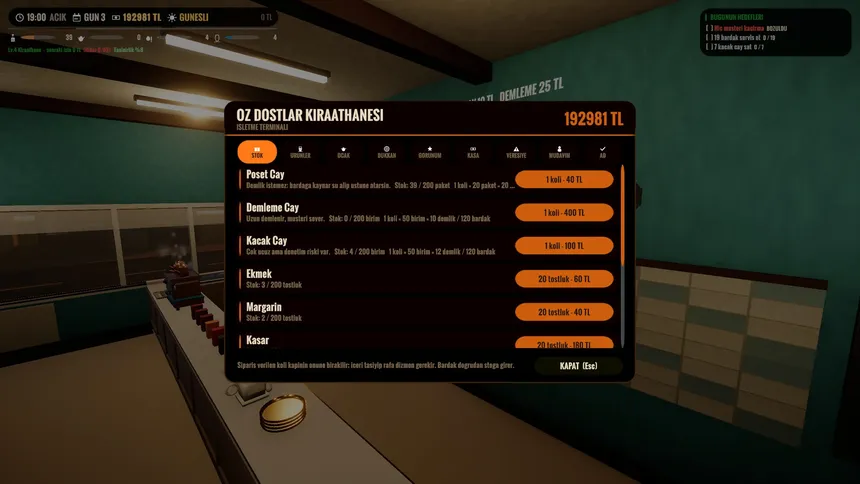 Скриншот 5 к игре Çay Ocağı Simulator