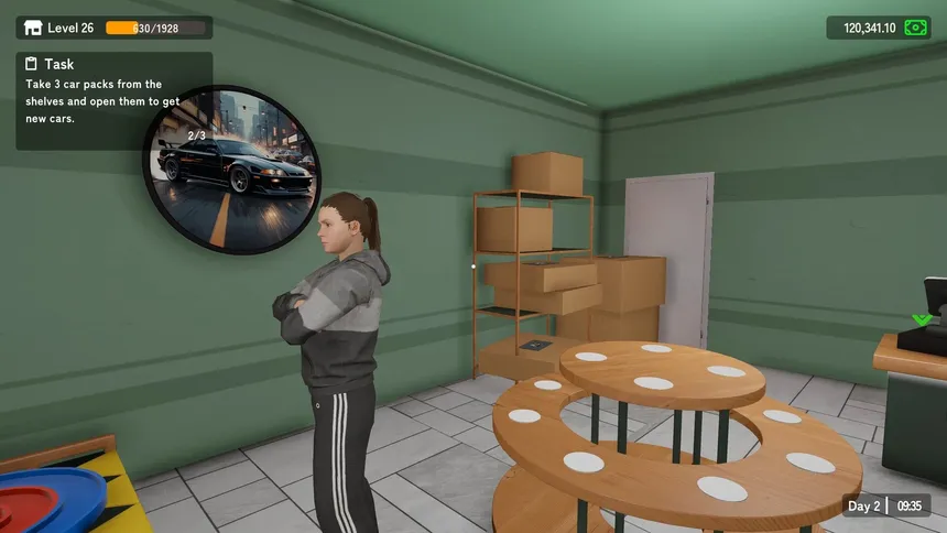 Скриншот 6 к игре Collectible Cars Shop Simulator