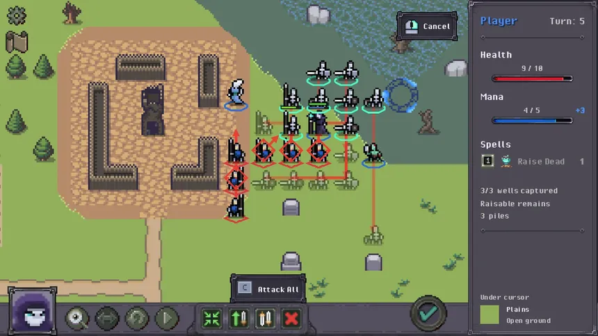 Скриншот 6 к игре NecroMarch