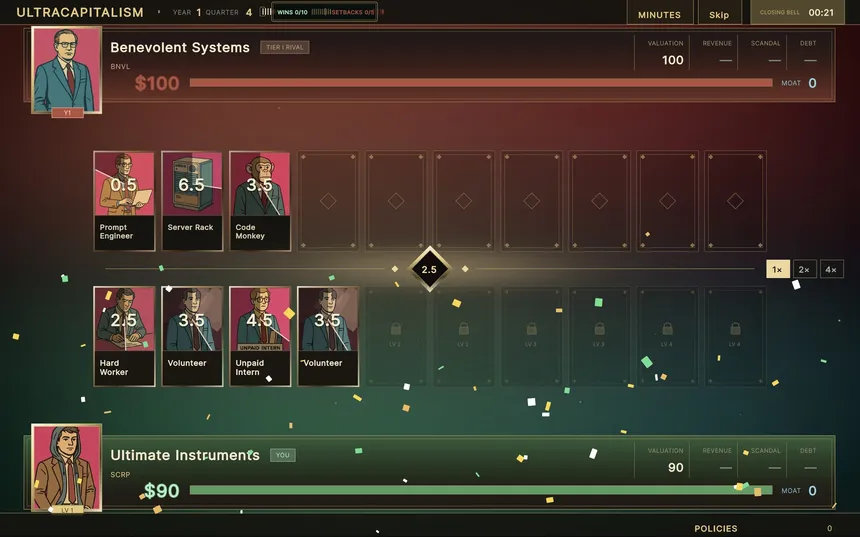 Скриншот 7 к игре Ultracapitalism