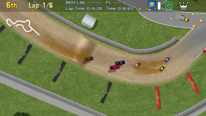 Скриншот 6 к игре Ultimate Rally 2D