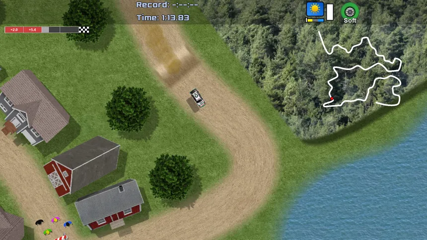 Скриншот 8 к игре Ultimate Rally 2D
