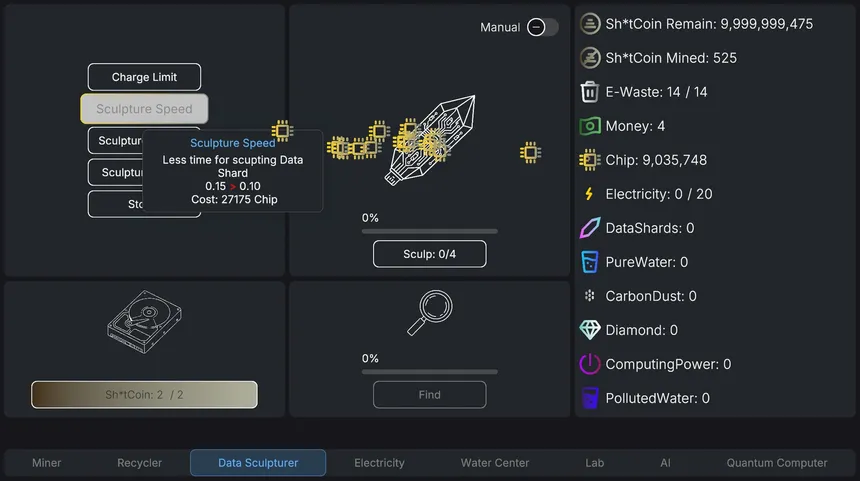 Скриншот 5 к игре Shit Coin Miner