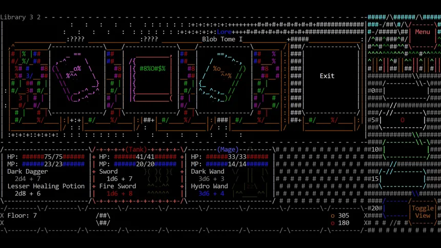Скриншот 5 к игре ASCII Dungeon Crawl