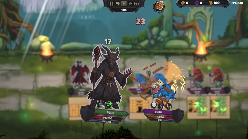 Скриншот 8 к игре Cardboard Gladiators