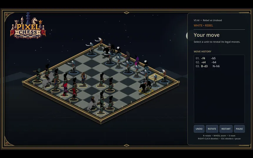 Скриншот 5 к игре Pixel Chess