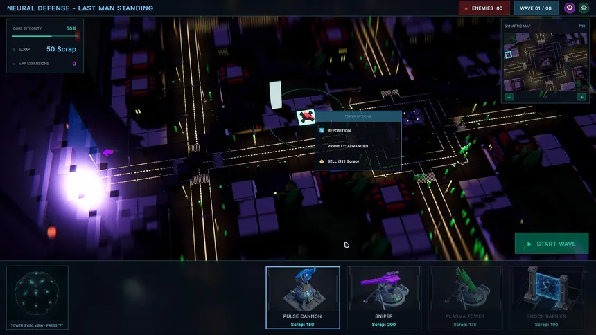 Скриншот 5 к игре Neural Defense