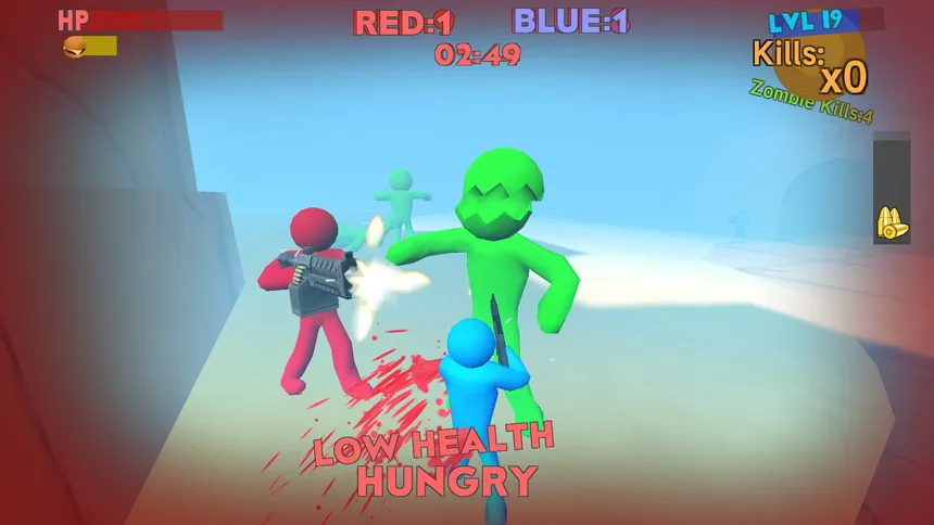 Скриншот 6 к игре Stickman Counter Zombie Strike 2: Multiplayer