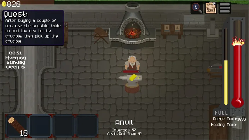Скриншот 1 к игре Blessings of the Forge