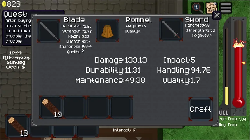 Скриншот 2 к игре Blessings of the Forge