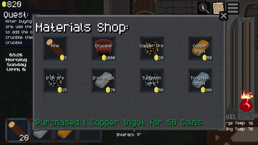 Скриншот 3 к игре Blessings of the Forge