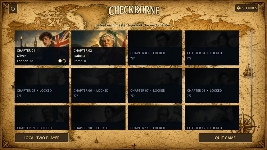 Скриншот 6 к игре CHECKBORNE - A CHESS ADVENTURE