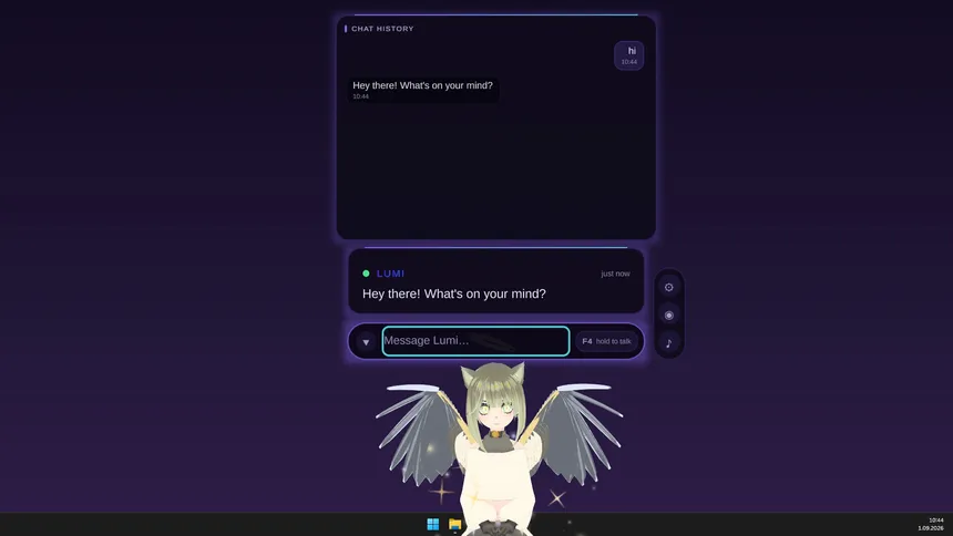 Скриншот 5 к игре Your Desktop Companion - Lumi