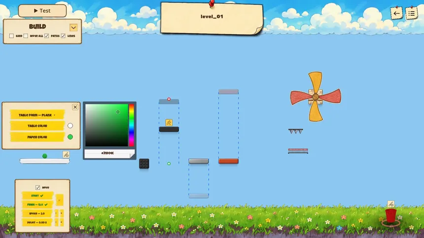 Скриншот 6 к игре Crumple Toss