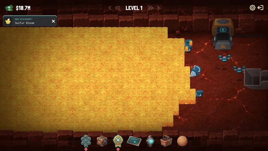 Скриншот 5 к игре Idle Digger Bots Deluxe