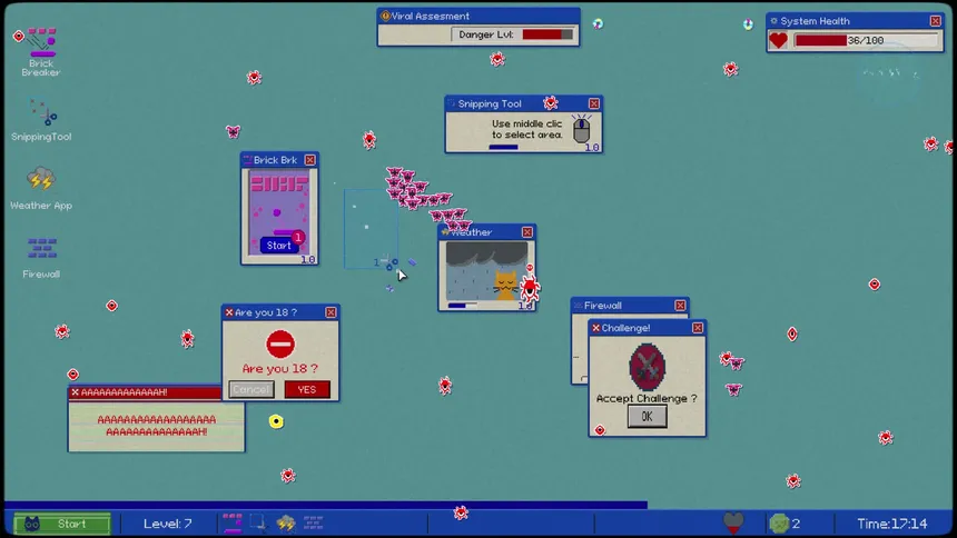 Скриншот 8 к игре WhiskersOS: Click and Survive