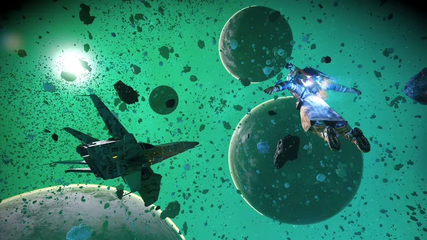 Масштабное обновление Cosmos для No Man's Sky значительно расширило космический геймплей
