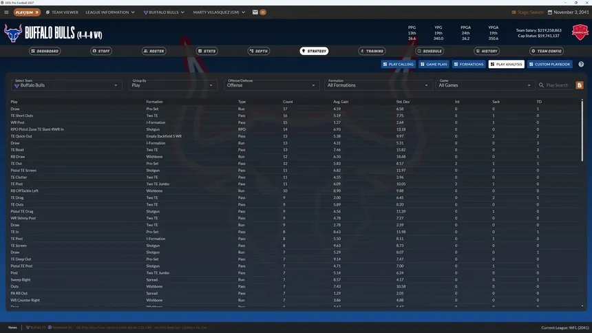 Скриншот 5 к игре Draft Day Sports: Pro Football 27